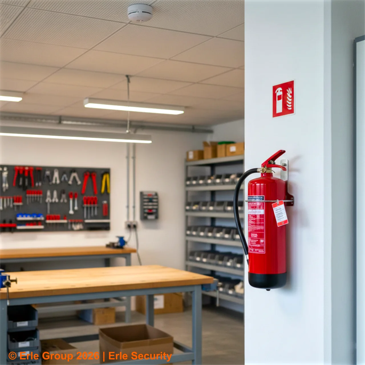 Brandschutz für Werkstatt und Lager – vernetzte Rauch- und Wärmemelder