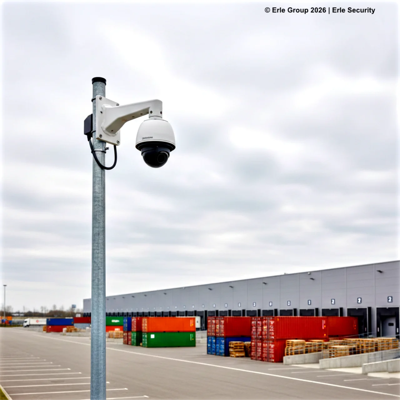 Thermalkamera für Nachtüberwachung – Wärmebilderkennung auf Freiflächen