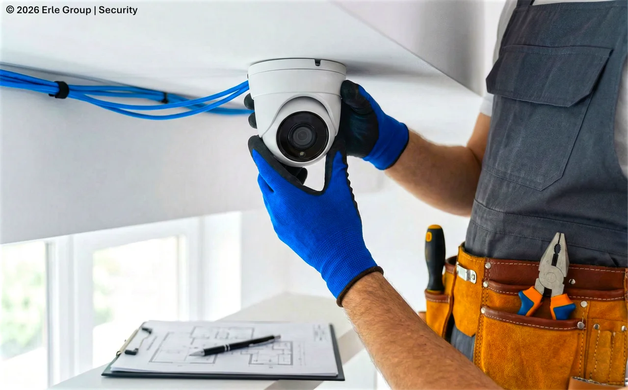 Fachgerechte Installation von Sicherheitstechnik